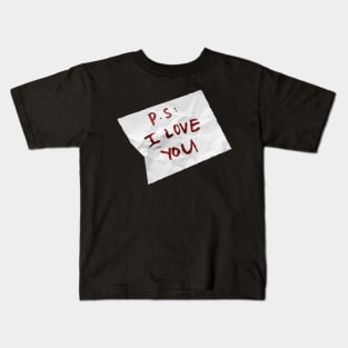 ps: i love you Kids T-Shirt